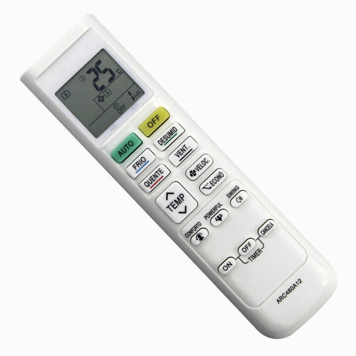 ARC480A12 Remote Control For Daikin Air Conditioner ARC480A8 ARC480A9 ...