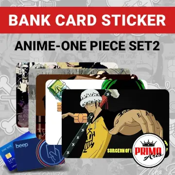 One piece anime credit card skin