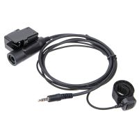 3.5mm Finger Microphone U94 PTT Headset Key Switch