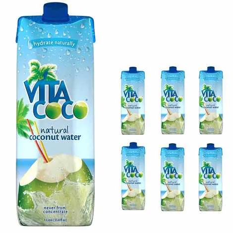 Vita Coco Natural Coconut Water 6 X 1L - Gluten Free | Lazada PH