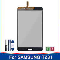 7 สำหรับ Samsung Galaxy Tab 4 7.0 SM-T231 T235 T230 SM-T230 Touch Screen Digitizer Sensor ด้านหน้าแผงกระจกอะไหล่