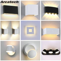 LED Indoor Lighting Wall Lamp Modern Home Lighting Decoration Sconce Aluminum Lamp AC85-265V For Bath Corridor NR-126