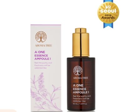 เอสเซ้นส์ออแกนิค บำรุงผิวหน้า Aroma Tree Essence Amoule1 50ml  Beauty Serum Natural Moisturizing Skin Brightening Organic Collagen Face Serum