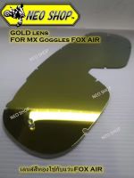 เลนส์สี เลนส์ใส เลนส์แว่น ใช้กับแว่นFOX AIR เป็นอะไหล่แยกจำหน่าย MX GOGGLE FOX s LENS