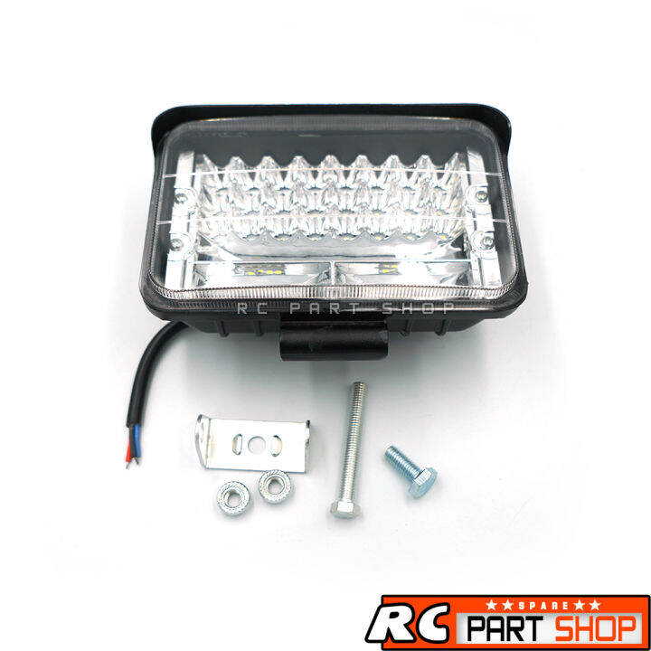 ไฟสปอร์ตไลท์-super-led-ขนาด-5-นิ้ว-50-เม็ด-สว่างมุมกว้าง-12v-24v-1-ดวง