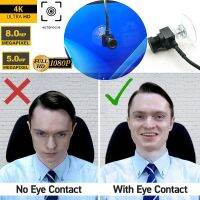 Eye-to-Cam Middle Screen Adjustable Webcam 1080P 5MP 8MP Auto Focus Mini USB Camera Flexible Cable Sucker Audio Live Broadcast