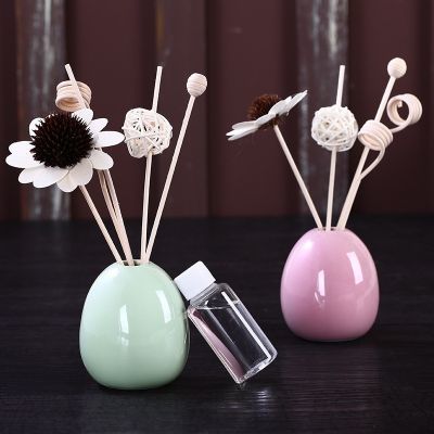 [COD] Fire-free indoor aromatherapy essential oil fragrance light smoked home bedroom bathroom toilet long-lasting