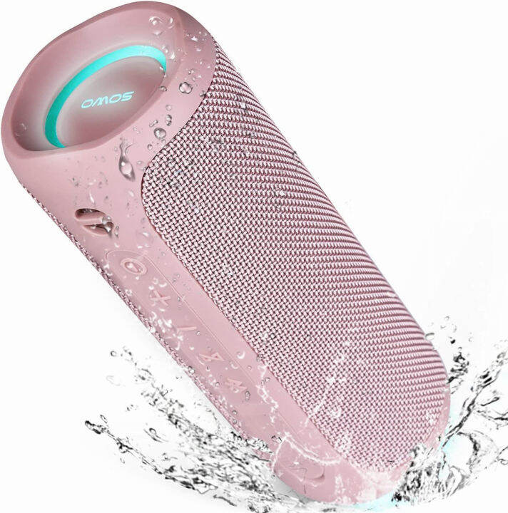 SOWO Outdoor Portable Bluetooth Speaker, Wireless IPX7 Waterproof