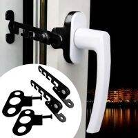 2pcs Childproof Window Stopper Restrictor Tilt Control Safety Lock Windproof Durable Easy Install Outward Opening Limiter Holder