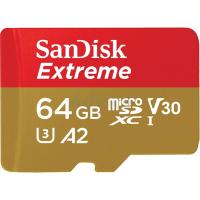 SanDisk แฟลชไดร์ฟ Micro SD 64GB Class 10 SanDisk EXTREME (160 MB/s.)