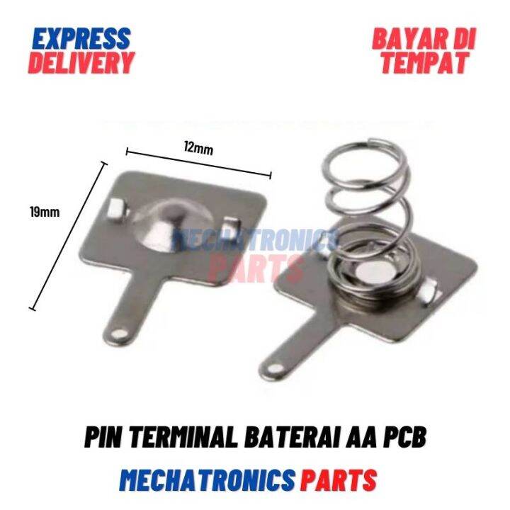 Pin Terminal Baterai Pcb Terminal Batere Aa Aaa 2a 3a 2x Aa Aaa 3x Aa