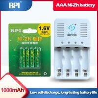 【Exclusive】 4ชิ้น1.6V AAA 1000mWh ชุดชาร์จได้ Ni-Zn NiZn + อุปกรณ์ชาร์จอัจฉริยะ1ชิ้นพร้อมสายดับเบิลเอทริปเปิลเอ Ni-Zn