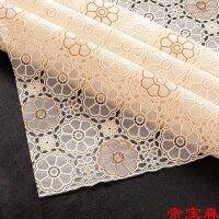 [COD] Tablecloth pvc waterproof anti-scald anti-oil wash-free coffee mat rectangular fresh plastic tablecloth