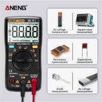 ZZOOI ANENG AN8008 Multimeter True RMS Tester Frequency Capacitance Duty Cycle Detector Professional Electric Meter