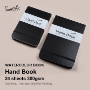 Seamiart READY STOCK Drawing Notebook Traval Hand Book For Watercolor