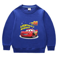 ฤดูใบไม้ร่วง Sweatshirt เด็กการ์ตูน Pixar Cars Lightning McQueen เด็กเสื้อแขนยาวเด็กทารกเสื้อผ้าหญิง Tops