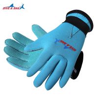 Childrens Kids 3MM Surf Snorkeling Gloves Swimming Gloves Neoprene Skid-Proof Wetsuit Diving Gloves Boys Girls