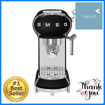 Smeg Retro Style Coffee Maker Machine, 17.3 x 12.8 x 11.3, Cream