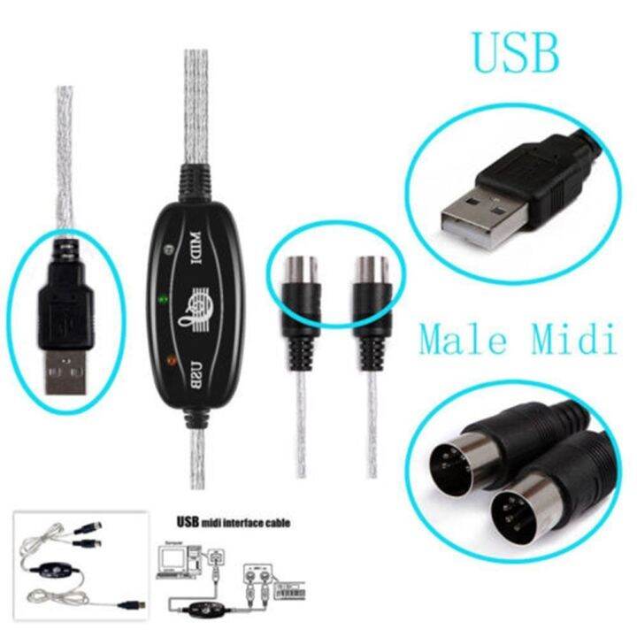 fdye45-มืออาชีพอย่างมืออาชีพ-มีประโยชน์และดี-usb-in-out-สำหรับเปียโนไฟฟ้า-สายเพลงเสียง-อินเทอร์เฟซ-midi-สายเคเบิล-midi-ตัวแปลงเข้า-ออก-usb-สาย-midi-to-usb-ตัวแปลงกลอง