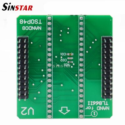 NAND TSOP48 FIXED V2 adapter board for XGecu TL866II Plus USB Universal Programmer SPI Flash no including TSOP48 ZIF socket Calculators