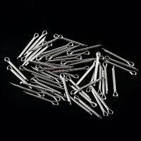 [ขาย] 10Pcs /Lotfixing สแตนเลสแยก Pin Cotter ล็อค Pin Mountain Road Bike จักรยานเบรค Pad