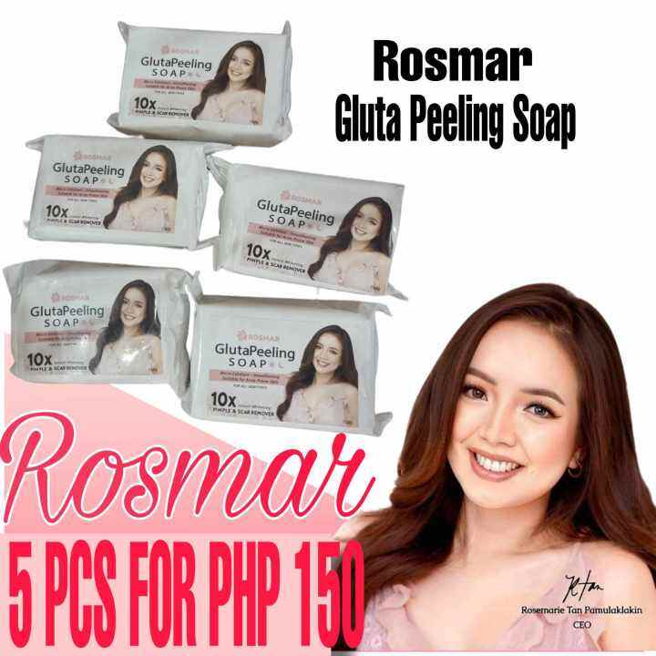 ROSMAR GLUTA PEELING SOAP | Lazada PH