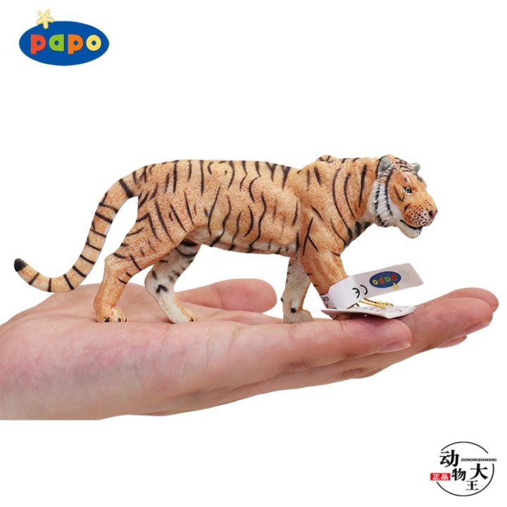 french-papo-simulation-wildlife-model-childrens-plastic-static-toy-ornaments-bengal-tiger-50004
