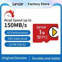 Lexar V30 A2 U3ขนาดเล็กการ์ด Sd SDXC 1TB 512GB การ์ดความเร็วสูงคอนโซลสวิทช์นินเทนโดบัตร TF สำรับการอบไอน้ำการ์ดความจำโดยเฉพาะ