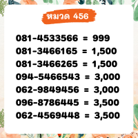 เบอร์มงคล 456 อัพเดทมาใหม่ ❗ เบอร์สวย เบอร์สลับ เบอร์สวย เบอร์มงคล เบอร์ vip เบอร์ตอง เบอร์หงส์ เบอร์มังกร เบอร์จำง่าย