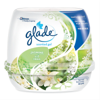 SuperSale63 เกลด 180 กรัม Glade ผลิตภัณฑ์ปรับอากาศ ดูแลกลิ่นให้หอมในสภาพแวดล้อม เกลดเซนเทดเจลมะลิ 180 กรัม