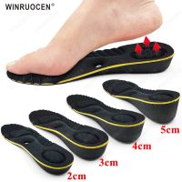 2 5cm Height Increase Insole Cushion Lift Magnetic Massage Orthopedic Arch Support Shoes Insoles Flat Feet Plantar Fasciitis Pad