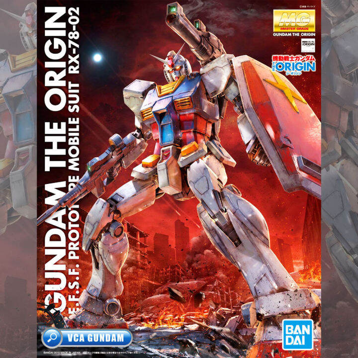 bandai-gunpla-master-grade-mg-1-100-rx-78-02-gundam-the-origin-ประกอบ-ของเล่น-โมเดล-กันดั้ม-กันพลา-ของเล่น-vca-gundam