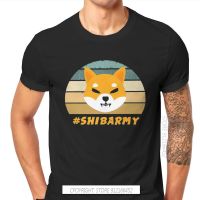 Cryptocurrency Crypto Miner Shiba Inu Shibarmy T Shirt Harajuku Graphic High Quality Tshirt Loose Cotton O-Neck Streetwear