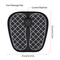 Salorie tens foot massager machine electric ems feet leg massager acupuncture massage mat slimming massagers