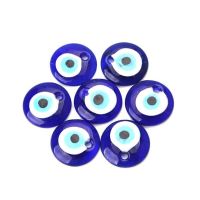 YEYULIN 5PCS 30/40/50mm Oval Beads Evil Resin Spacer for Jewelry Making necklace earring