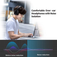 Baseus D02 Pro หูฟังไร้สายบลูทูธหูฟังไร้สายแบบพับได้สำหรับเพลง Bluetooth 5.0 Over The Ear Headset Headphones