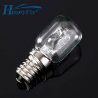 HoneyFly E14 Oven Toaster Steam Halogen Bulb 220V-250V 25W High TemperatureLamp Cooker Hood Lamps Microwave Oven Bulbs