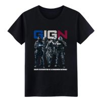 gign gendarmerie nationale fitted cottonpoly t shirt men personalized Short Sleeve Round Collar Crazy Humor Spring Autumn tshirt