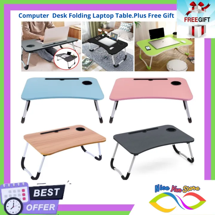 Nice Yan Foldable Table Study for Kids and Adults , , Study Table for
