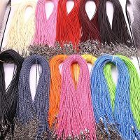 New 10pcs 1.5mm Nylon Tarpaulin Waxed Cord Lobster Clasp Rope Braided Adjustable Rope for Jewelry Making DIY Necklace Bracelets 【hot】yuanfei88858fjx ！