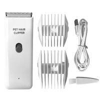 ♂●₪ Dog Hair Clipper Low Noise Rechargeable Cats Dogs Electric Quiet Shaver Clippers Pet Beauty Tools Puppy Shearer Trimmer Set