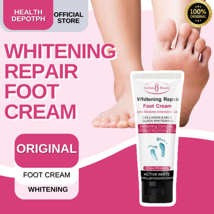 Aichun Beauty Whitening Repair Foot Cream Collagen & Milk Quick