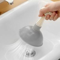 【LZ】 Toilet Plunger Household Powerful Sink Drain Pipe Pipeline Toilet Plungers Cup Drain Bathroom Suction Portable Dredge Clean K0Z6