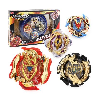 B-X TOUPIE BURST BEYBLADE Gyroscope B104 B105 B106 B110 B191 B192พร้อมของเล่นวงแหวน4ชิ้นสำหรับเด็ก