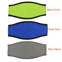 Logo Printing Neoprene Scuba Diving Mask Strap Cover Padded Protect Long Hair Band Strap Wrapper Club Store Customized