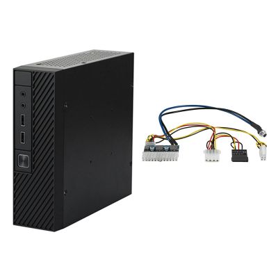 M06 ITX Computer Case+84W 12V Power Board HTPC Case HTPC Chassis Mini ITX Case Industrial Control ITX Enclosure