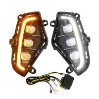 ┋ Daytime Running Lamp DRL Led Lights Fog Toyota RAV4 2019 2020 2021 Turn Signal DayLight Accessories