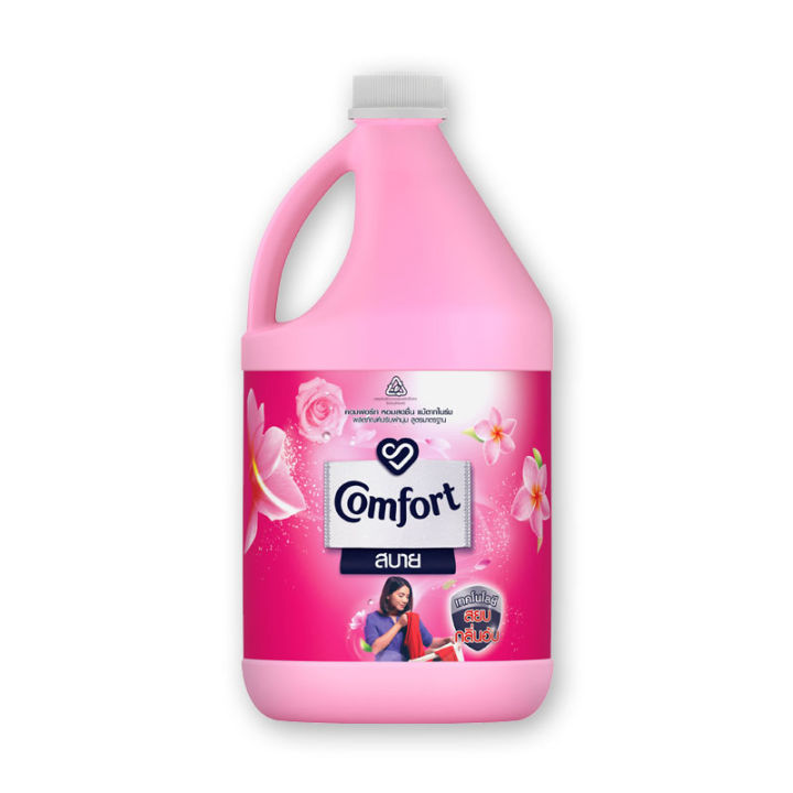 น้ำยาปรับผ้านุ่ม-comfort-fabric-softener-regular-pink-2800-ml-softener-คอมฟอร์ท-น้ำยาปรับผ้านุ่ม-สูตรมาตรฐาน-สีชมพู-2800-มล