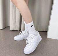 (พร้อมส่งและรอของ 7-10วัน ของแท้ 100%) ??? Nike air force 1 triple white สีขาวคลาสสิคตลอดกาล คิดอะไรไม่ออกใส่คู่นี้คือจบ complete look ค่า ⭐️