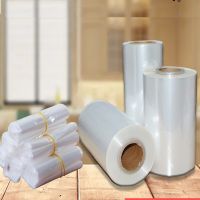 100pcs Heat Shrink Film Transparent Moisture-proof and Dustproof POF Material Plastic Sealed Bag Cosmetics Medicine Storage